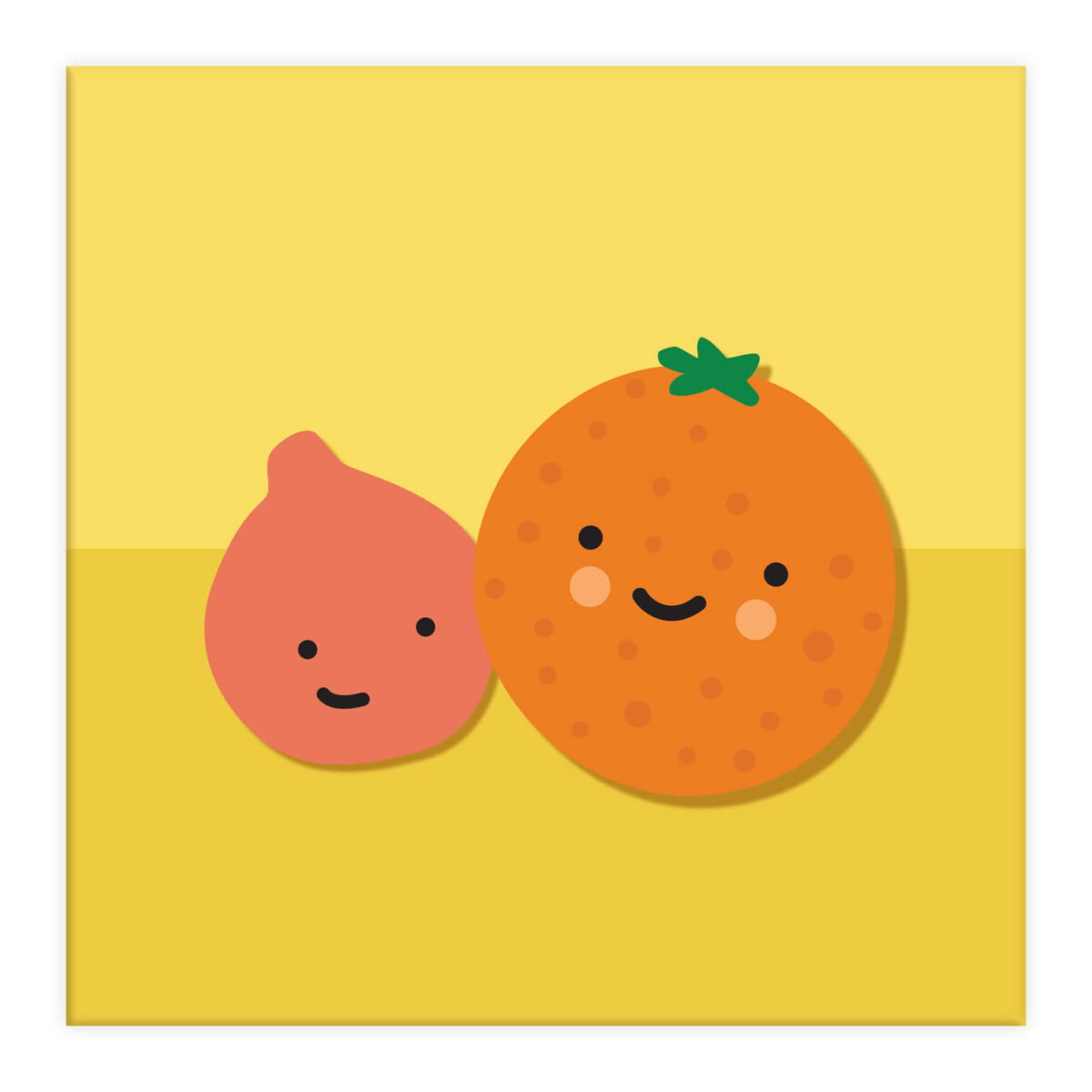sinaasappel minneola blij bijtje